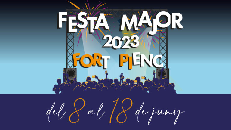 festa major fort pienc 2023 programme enfant