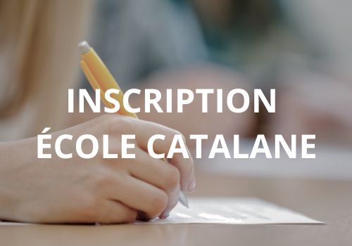 inscription école catalane