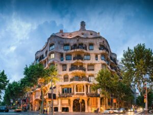 pedrera en famille barcelone