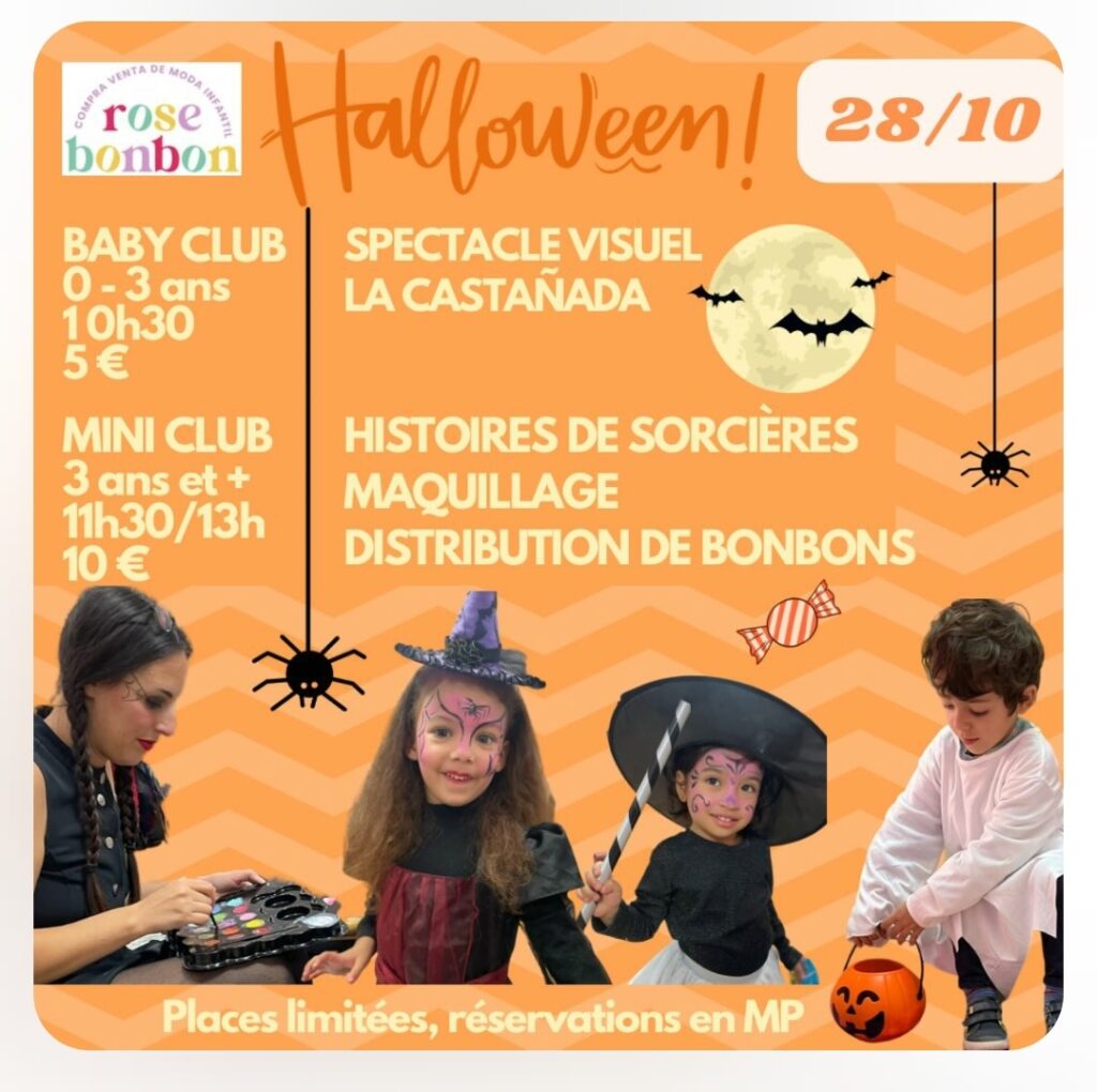 activités halloween enfants barcelone