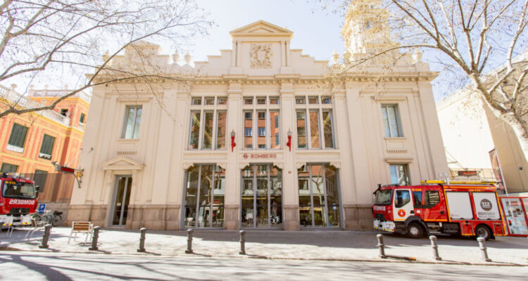 caserne pompiers barcelone