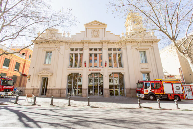 caserne pompiers barcelone