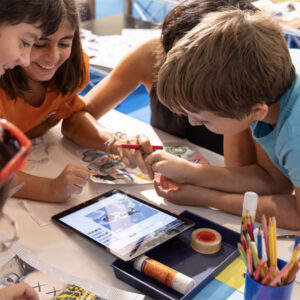 atelier pour enfants au CCCB Barcelone