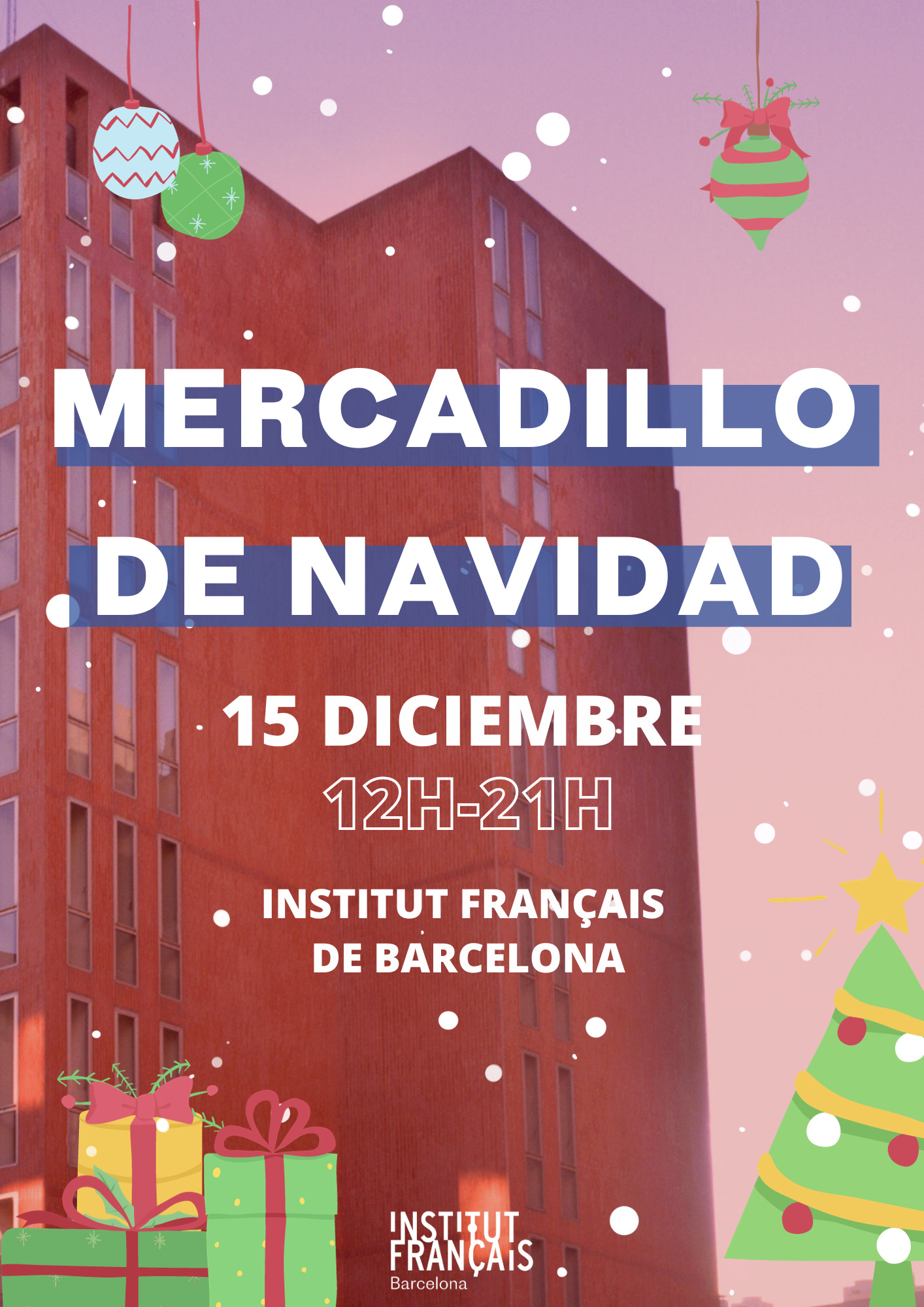 Marchés de Noël de l'Institut Français - Parents à Barcelone