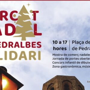 marché de noël de pedralbes