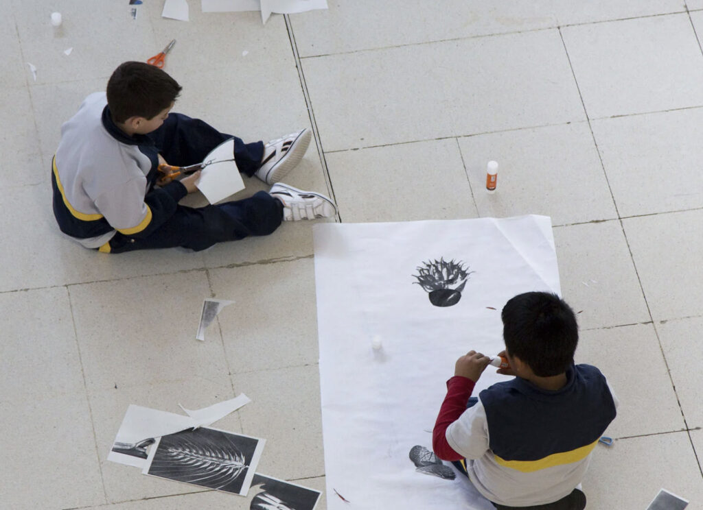 atelier au musée nationale d'art de catalogne