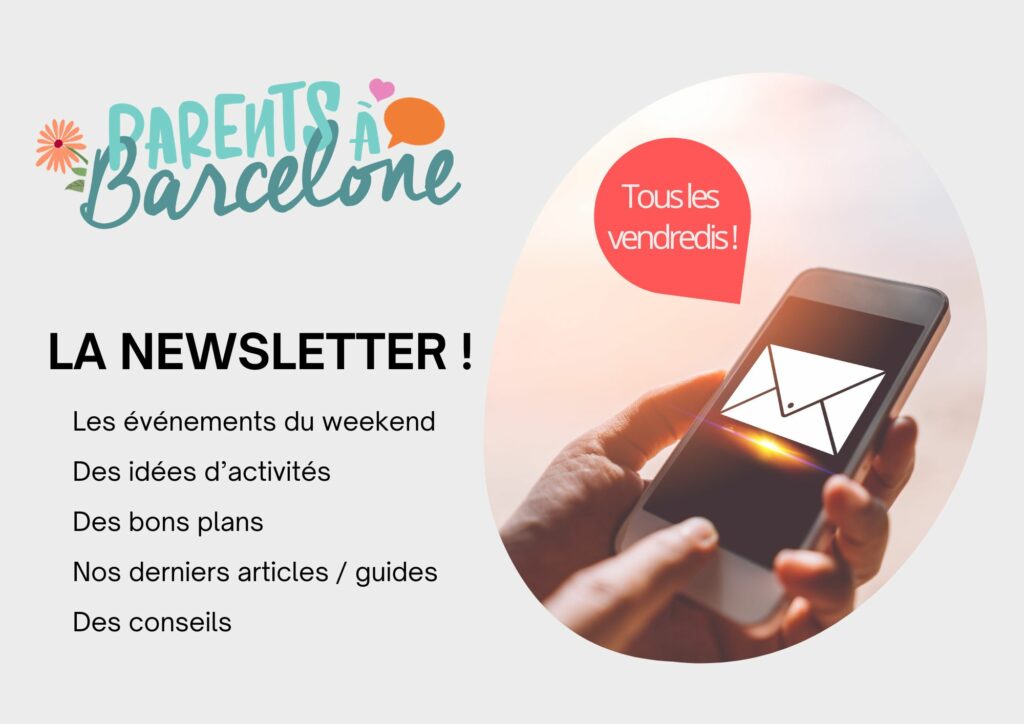 la newsletter parents à Barcelone