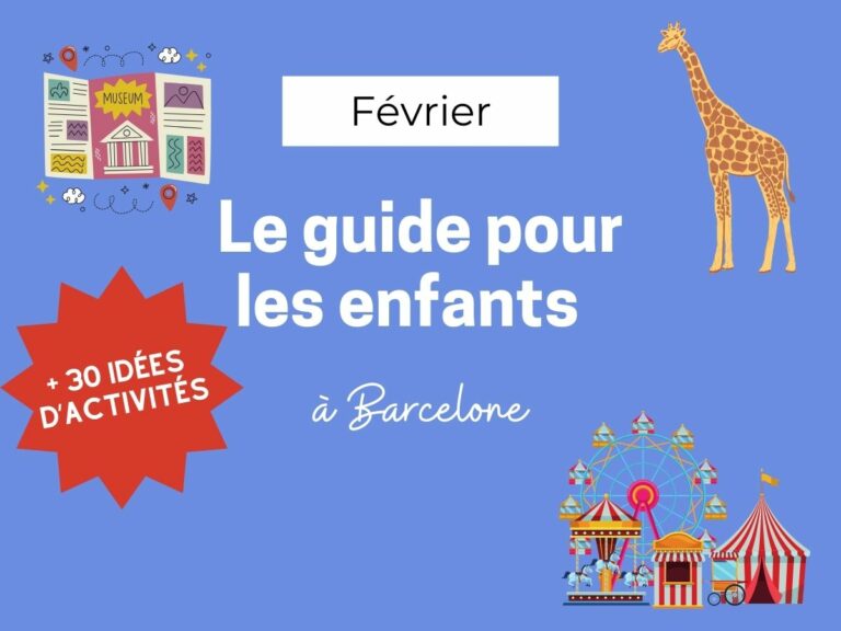 activités février vacances enfants barcelone