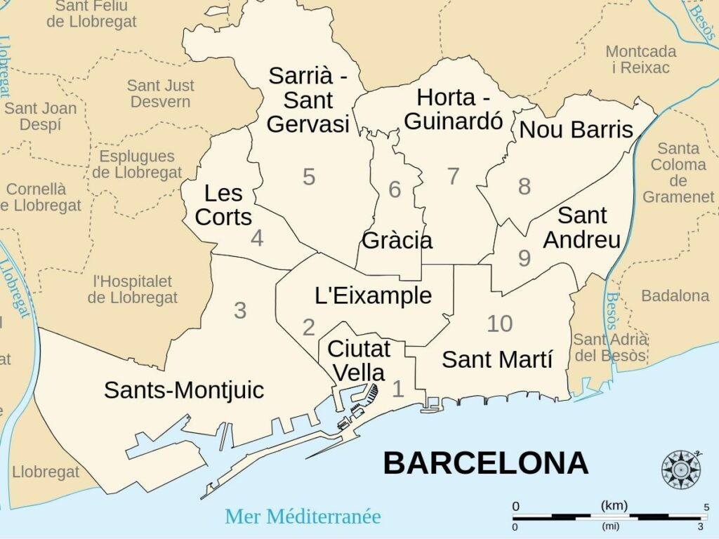 dans quel quartier vivre à barcelone