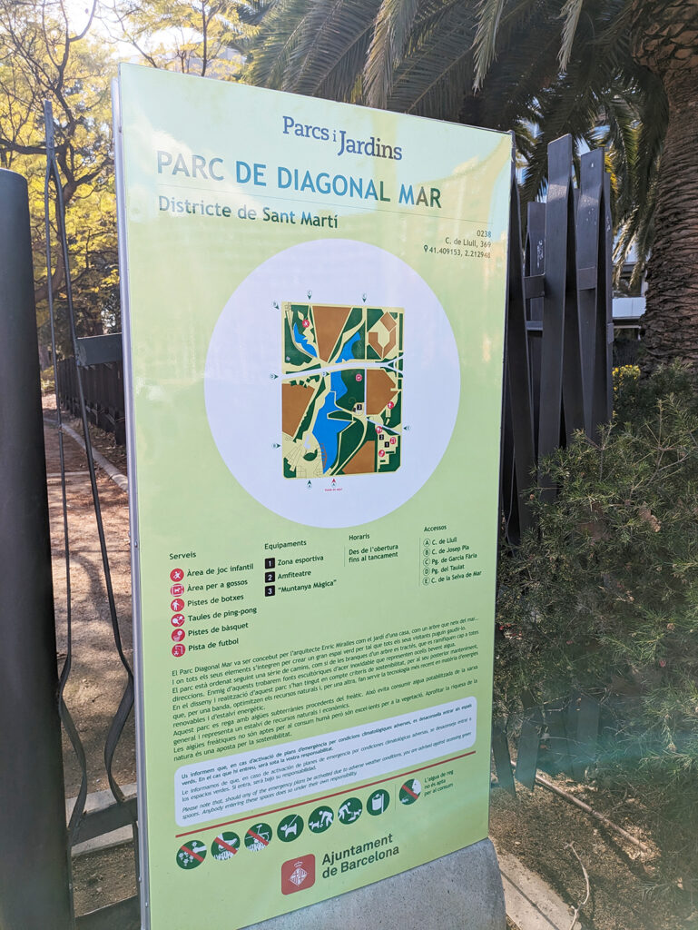 parc de diagonal mar