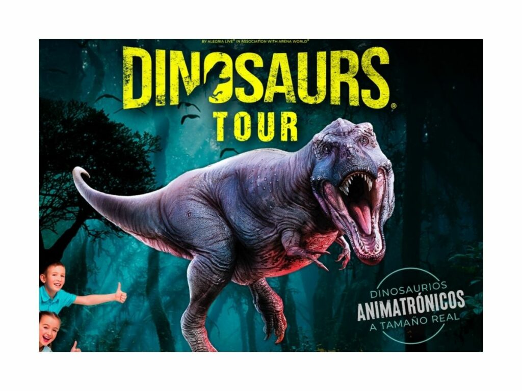 expo Dinosaurs Tours Barcelone