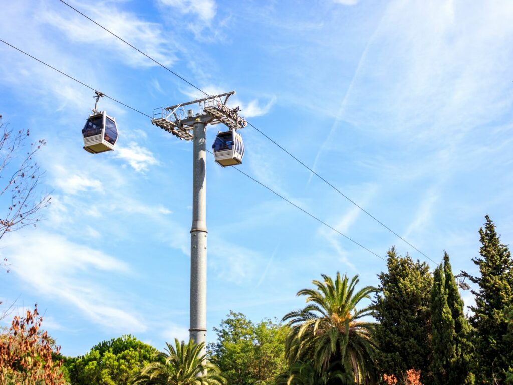 faire le téléphérique du montjuic barcelone