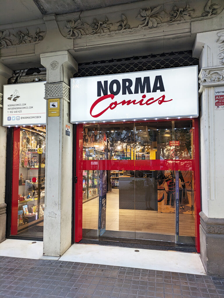 Norma Còmics mangas barcelone