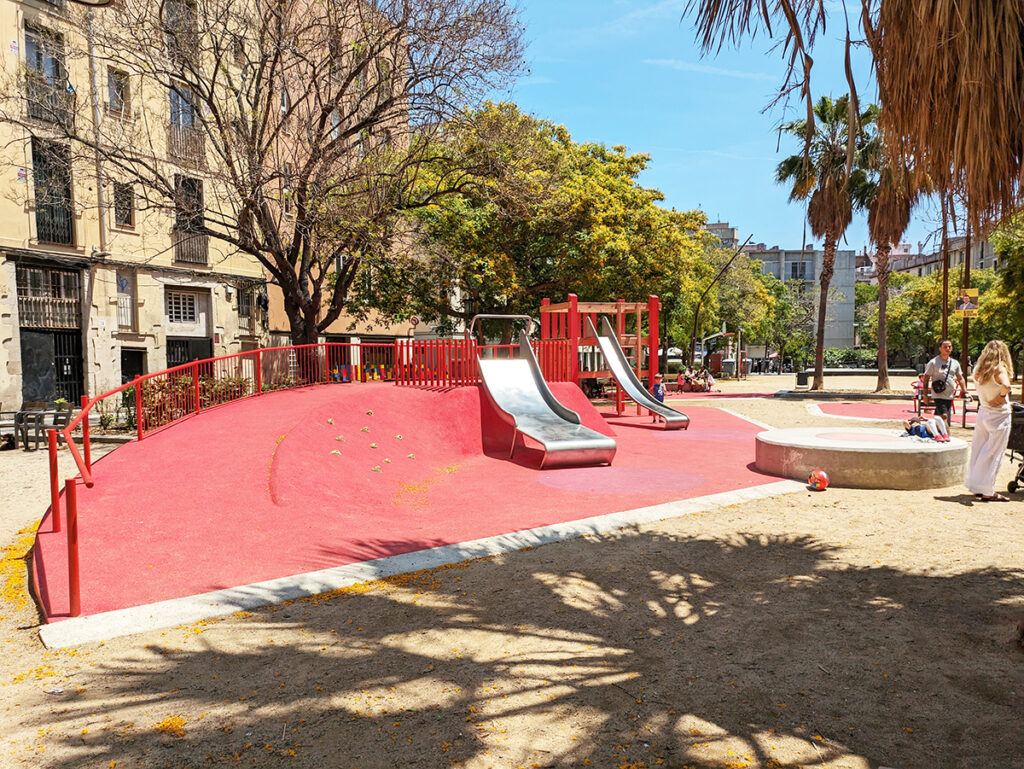 parc pour enfants barcelone