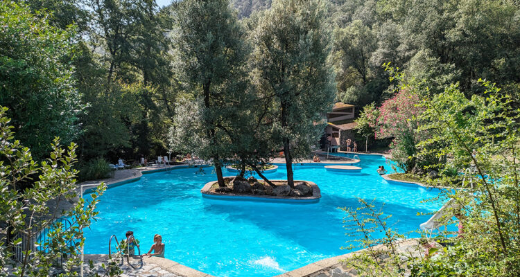 les piscines de montseny camping près de Barcelone