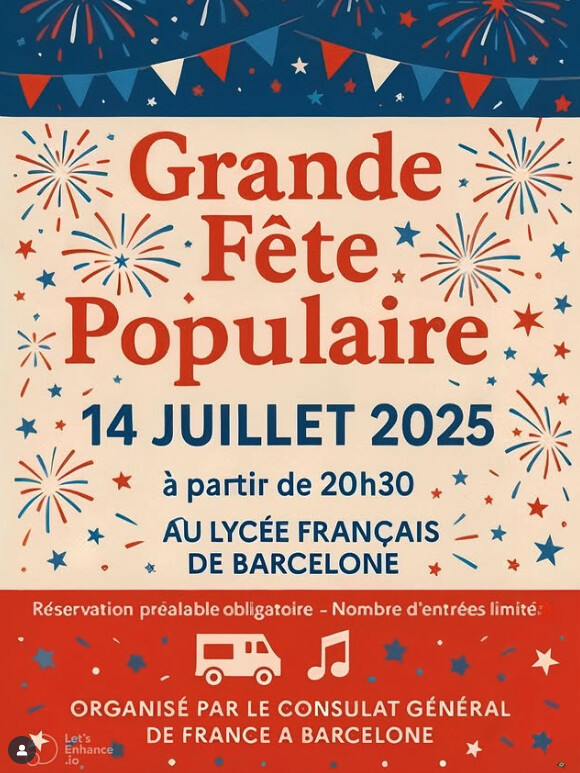 14 juillet barcelone