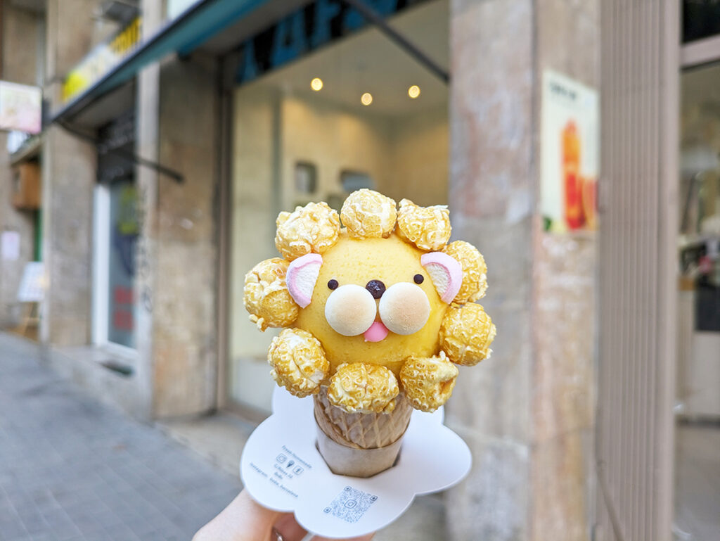 zoo ice cream Barcelona