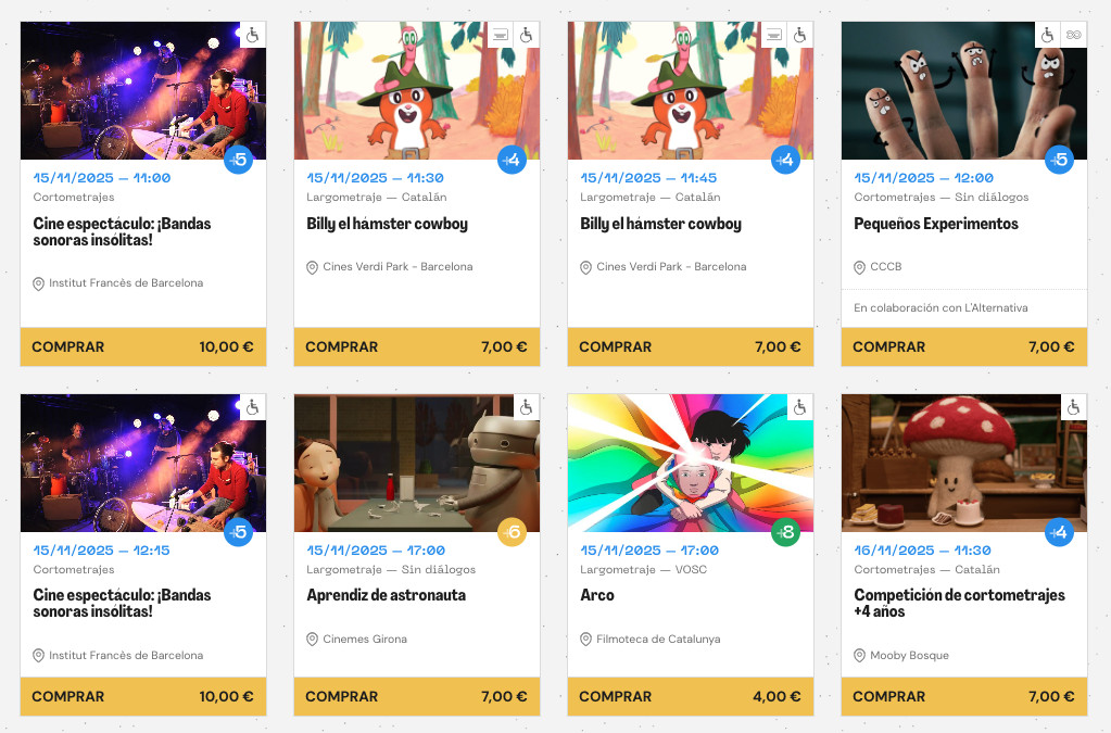 primer festival de cine