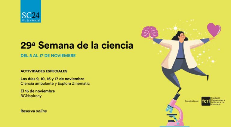 la semana de la Ciencia a Barcelona 2024