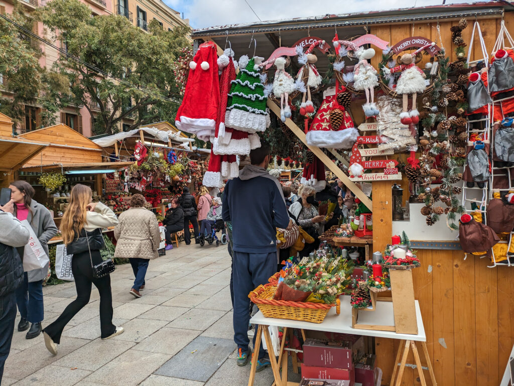 marché de noel santa llucia