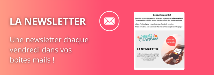 newsletter parents à Barcelone