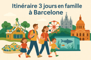 itinéraire barcelone famille