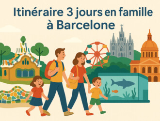 itinéraire barcelone famille