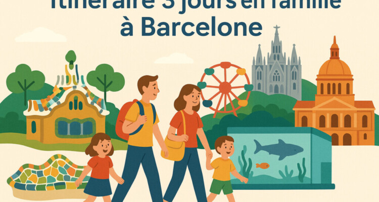 itinéraire barcelone famille