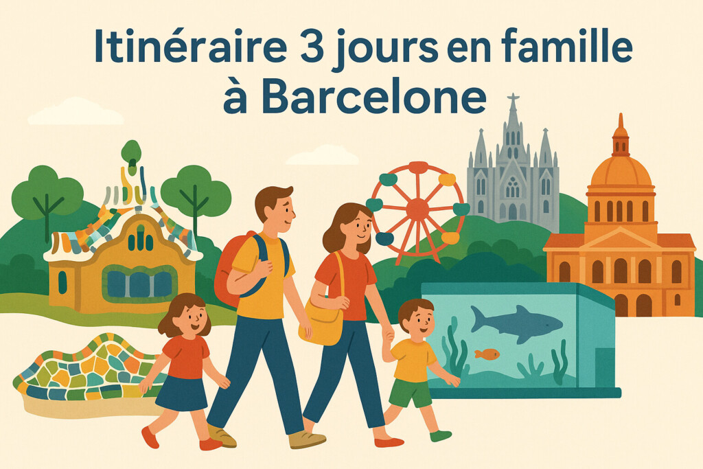 itinéraire barcelone famille