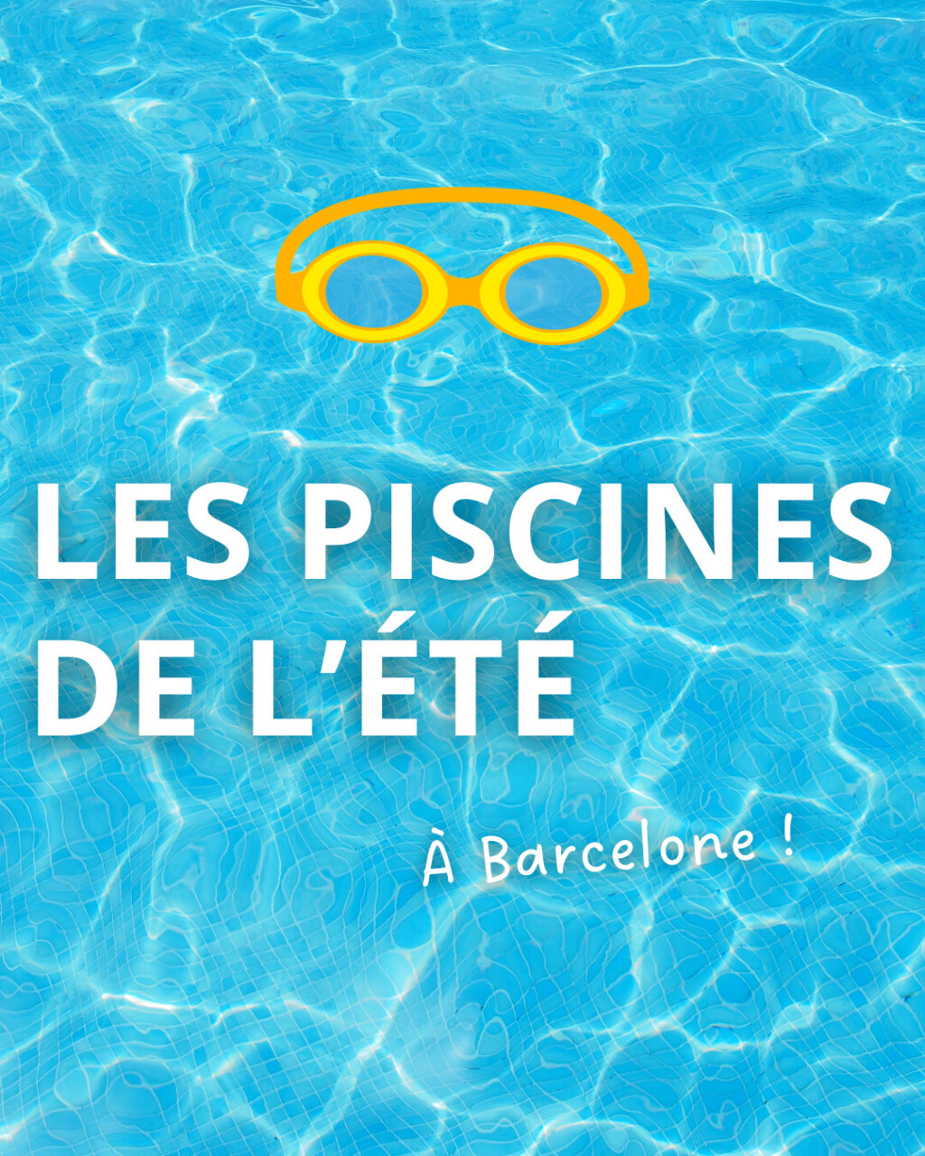 piscine été barcelone