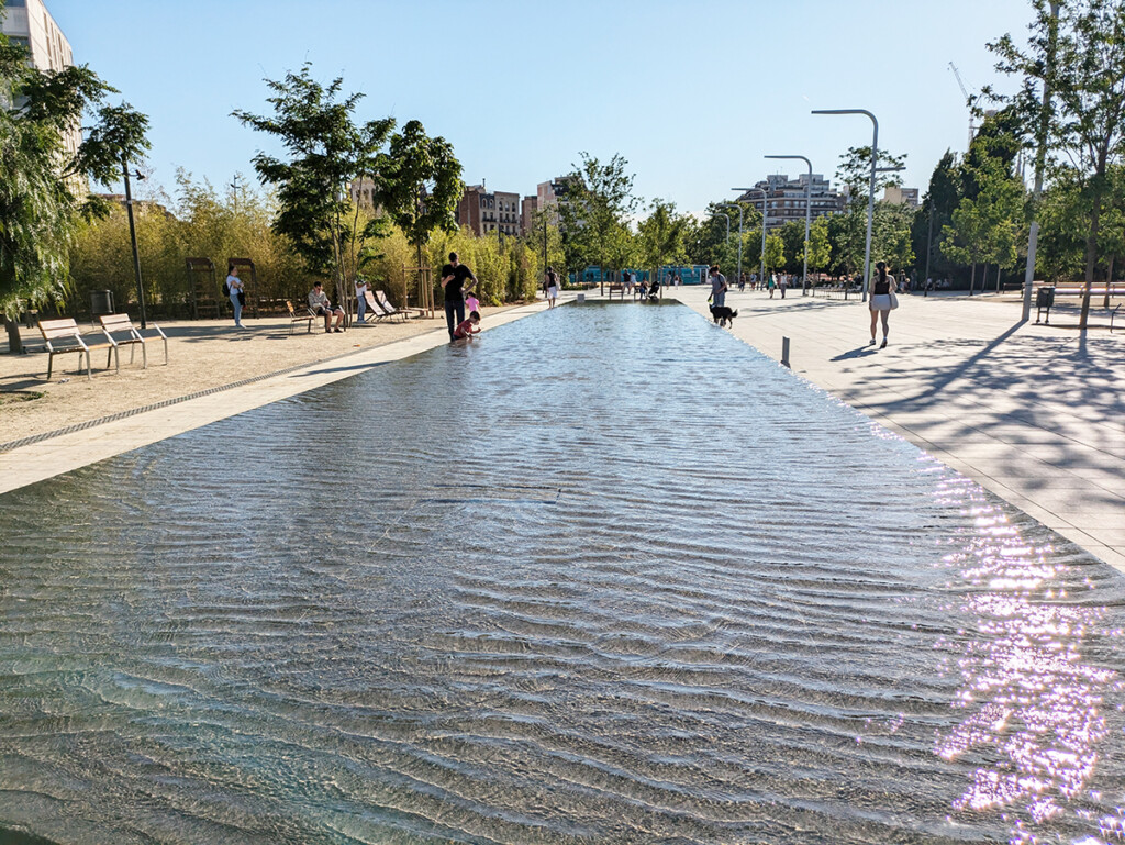 Miralls d’aigua barcelone