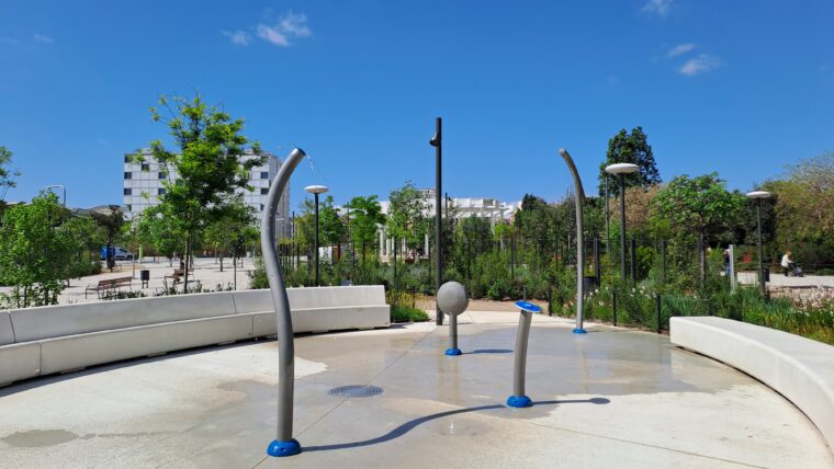 jeux d'eau Parc de les Glo?ries