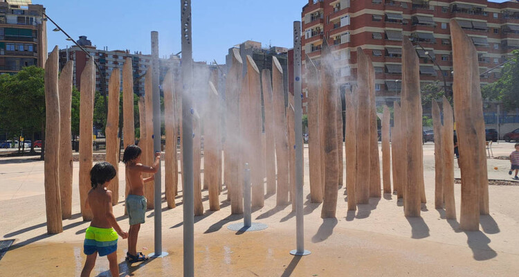 jeux d'eau barcelone