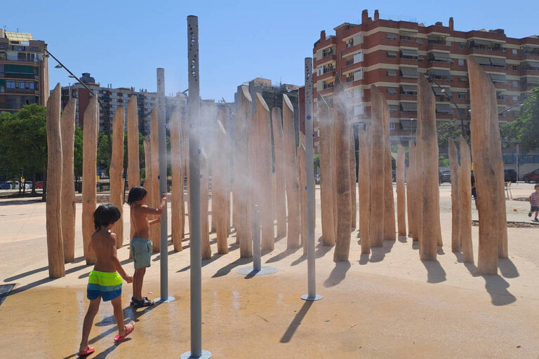 jeux d'eau barcelone