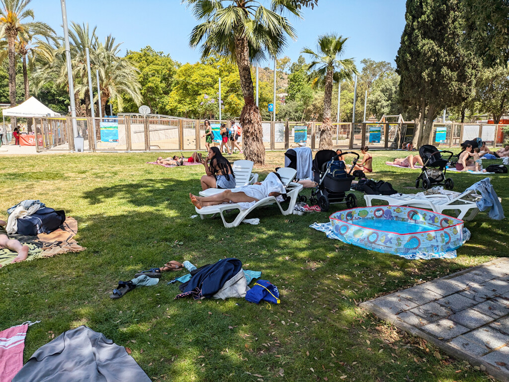 piscine en plein air barcelone