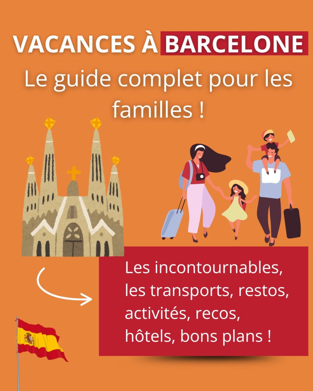 vacances avec des enfants à barcelone