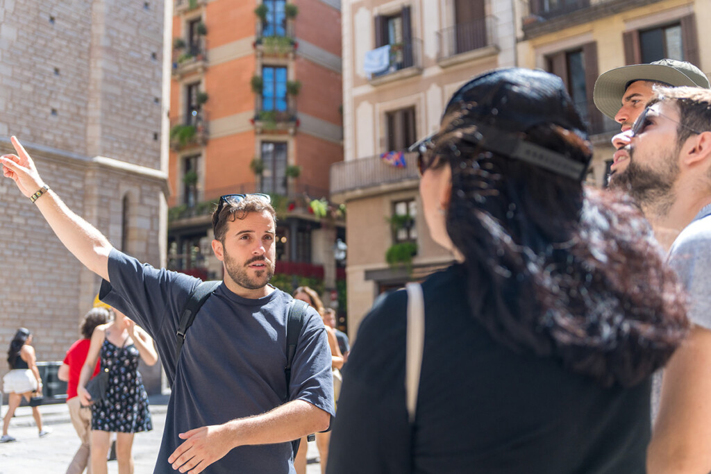 visite guidée famille barcelone