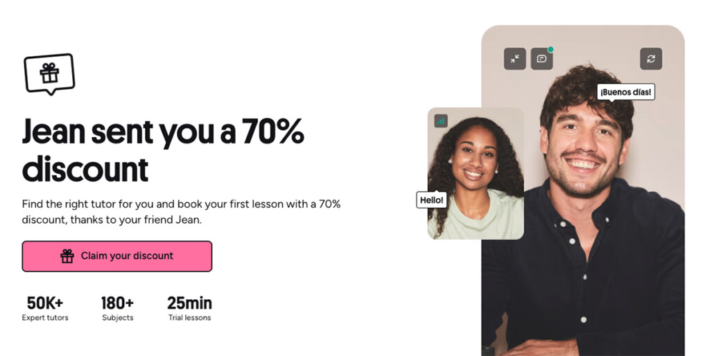 cours de langue pas cher