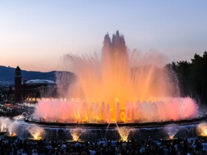fontaine magique montjuic barcelone