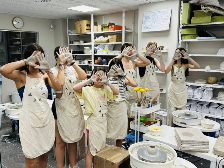 cours de céramique barcelone enfants