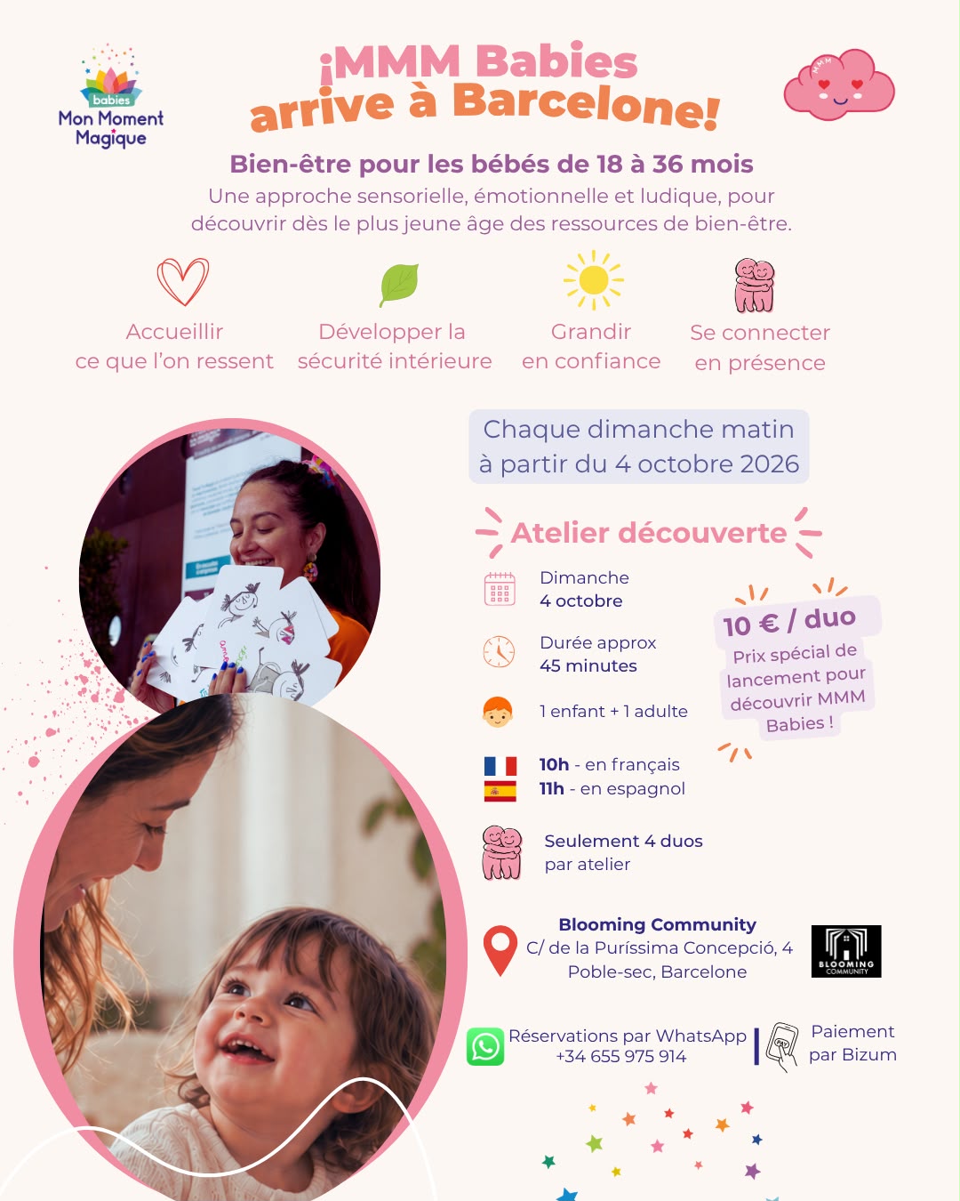 activités bébés barcelone